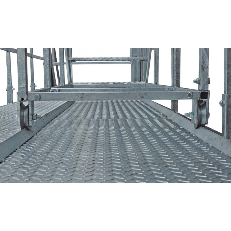 QUAI DE DÉCHARGEMENT COMPLET LONGUEUR UTILE 6,00 m LONGUEUR HORS